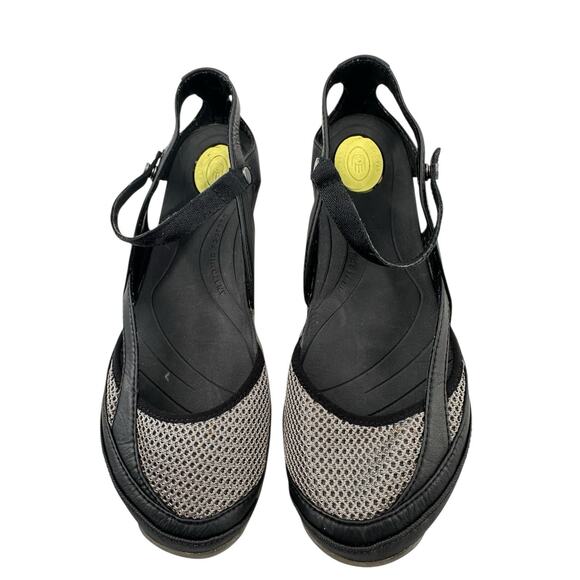 Teva Northwater Sport Sandal Water Mary Jane Black Gray Mesh Anatomic Foot Sz 9 - Picture 10 of 11